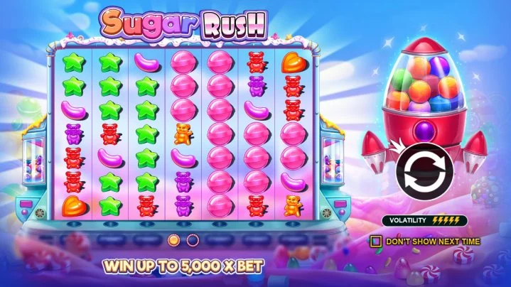 caça-níqueis sugar rush