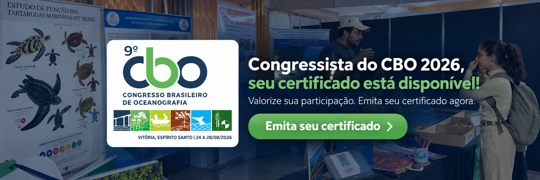 Liberação dos Certificados do CBO'2026 - Acesse as orientações